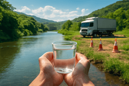 Volcamiento de tractocamión provoca derrame de ACPM en la vía Pamplona-Cúcuta